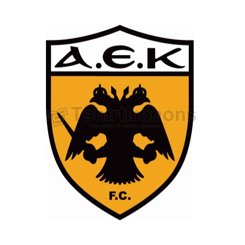 AEK Athens T-shirts Iron On Transfers N3233 - Click Image to Close